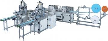 Автоматическая машина по производству утилизируемых трехслойных масок TPET ЕТ-3635