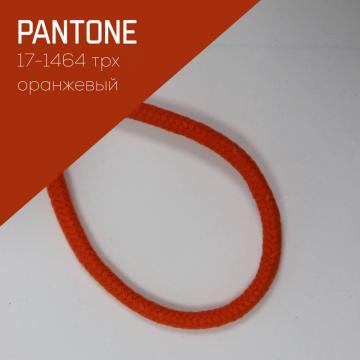 Шнурок 0.7 мм  оранжевый, партия 1721